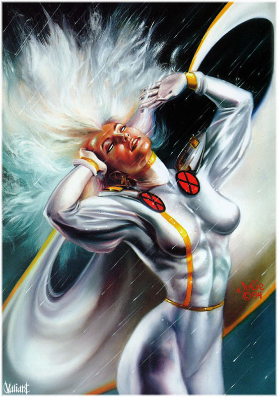 X Men Storm Feeling the Wind&rain