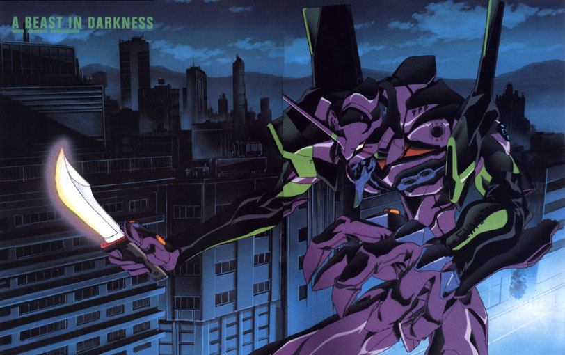 Evangelion Shinji's EVA Holding Knife
