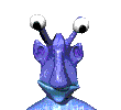 Blue Eye Stalk Alien