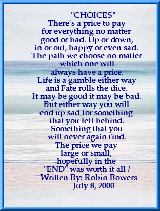 Choicespoem