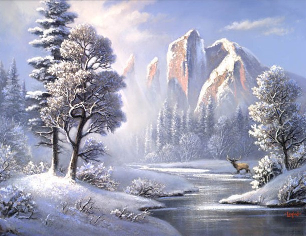 Winter Elk Mountain
