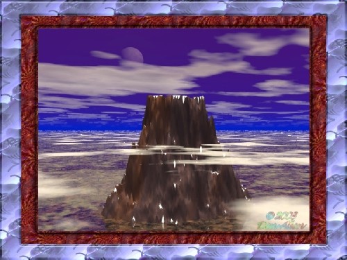Cliff in Clouds