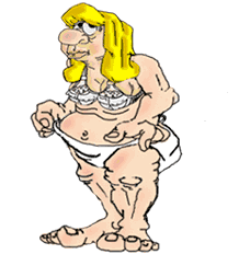Large Blonde White Pantiesand Bra