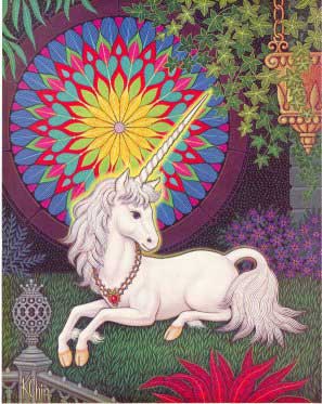 Fantasy Groovy Unicorn