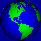 Earth Blu Grn Globe
