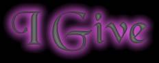 I Give Banner