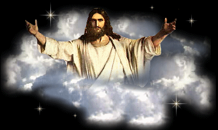 Jesus in Clouds