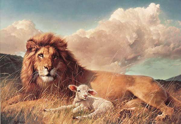 Lion and Lamb (2)