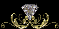 Diamond Anim Florial Gold