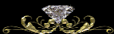 Diamond Anim Florial Gold Small