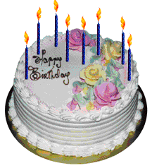Birthday Cake Candels