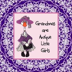Cards Grandmas Antique Lil Girls