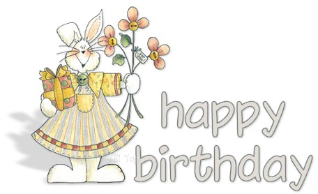 Cards Happy Birthday Bunny