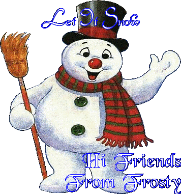 Cards Hi Friends Frosty
