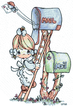 Cards Precious Moments Mail Box