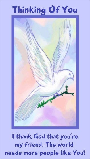 Cards Thinking of You Dove