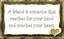 Friend Plaque