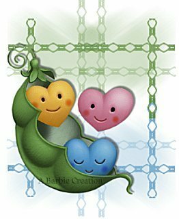 Happy Hearts Pea Pod