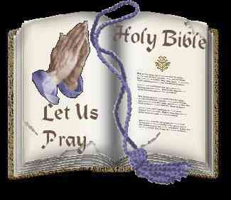 Holy Bible Praying Hands