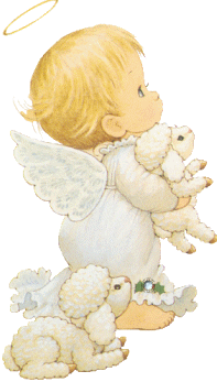 Lambs with Angel Prayers