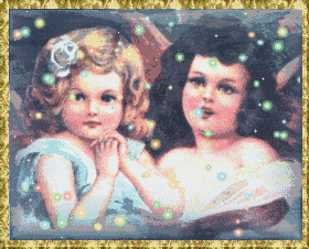Old Fashioned Cherubs Fireflies