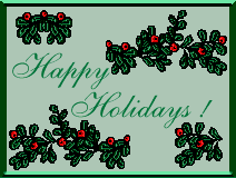 Sign Happy Holidays