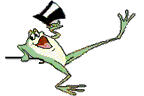 Top Hat Frog Dancer
