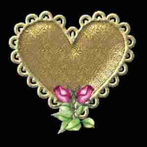 VDGold Hrt Rose