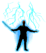 Lightning Strike Man