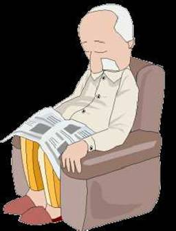 Older Man Sleeping