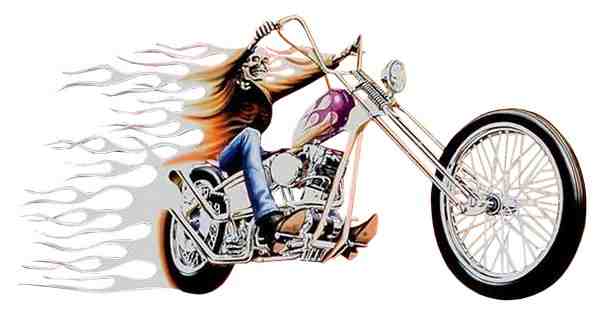 Skeleton Bike Rider