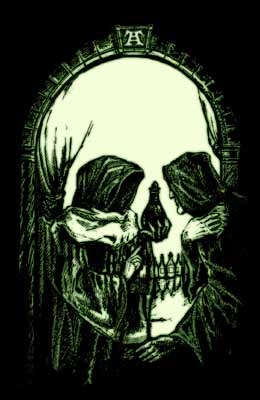 Skull 2 Robed Men