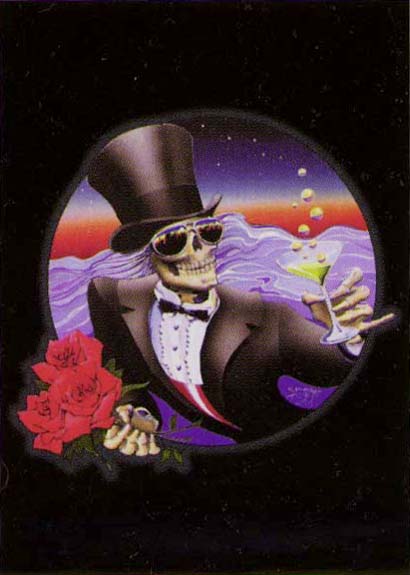 Grateful Dead Skeleton 01