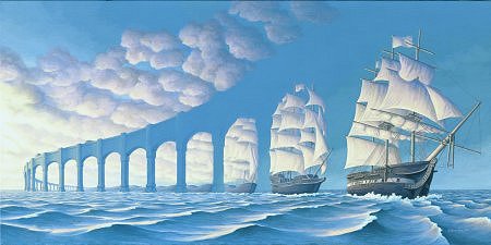 Optical Illusion Shipt Bridge