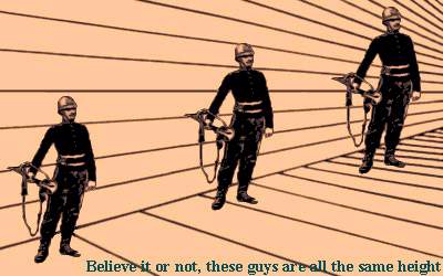Optical Illusion Who Is Taller