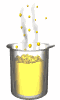 Beaker Gas Bubbles