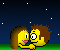 Kissing Fireworks Smileys