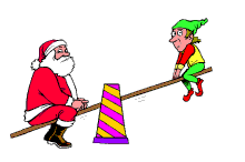 Elf NSanta See Saw