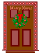 Christmas Welcome Door