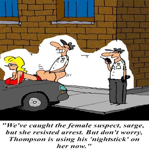 Cartoon Nightstick