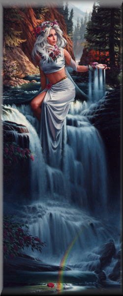 Fantasy Lady Waterfall