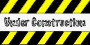 Sign Under Constr Blk Strip
