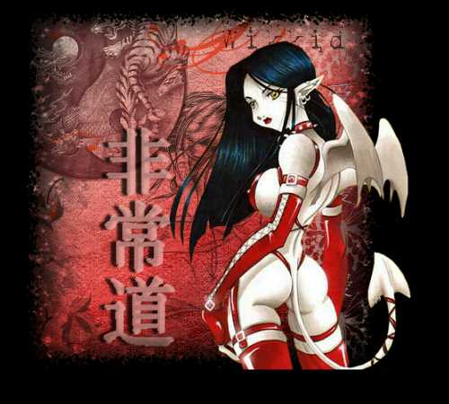 Adult Anime Devil Red