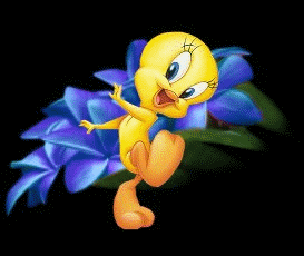 Animal Tweety Multicolor Flower