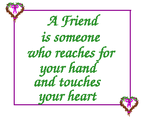 Card Friend Saying