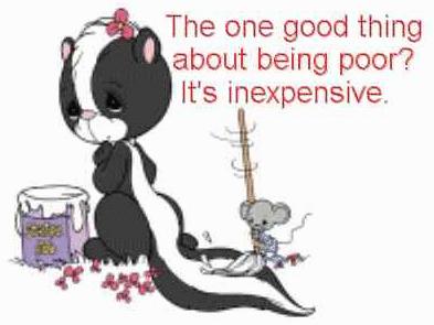 Cards Being Poor