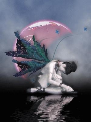 Fairy Sad Reflection