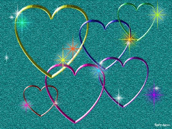 Hearts Color of Love