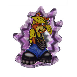 Labels Happy Bear