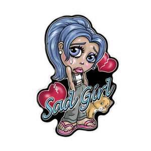 Labels Sad Girl